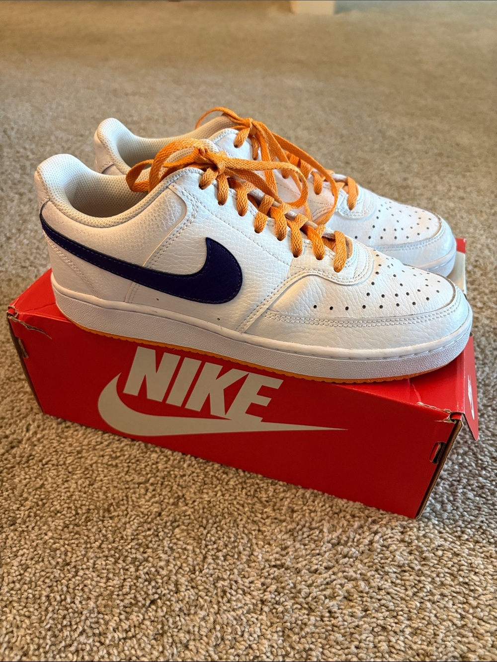 Nike Court Vision Lo NBA Men’s size 7 Lakers Like New
